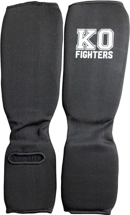 KO Fighters - Scheenkousen - Kickboksen - Katoen - Wit - XL