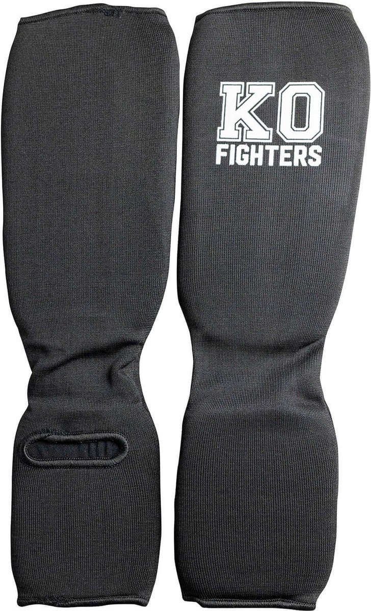 KO Fighters - Scheenkousen - Kickboksen - Katoen - Wit - XL