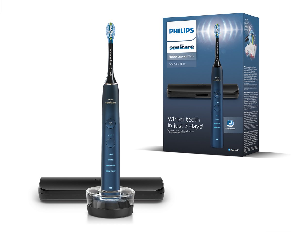 eend Trend Kiezen Philips Sonicare DiamondClean HX9911/88 - Elektrische tandenborstel -  Aquamarine | bol.com