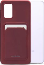 Samsung Galaxy A32 5G Hoesje - Mobilize - Rubber Gelly Serie - TPU Backcover - Bordeaux Rood - Hoesje Geschikt Voor Samsung Galaxy A32 5G