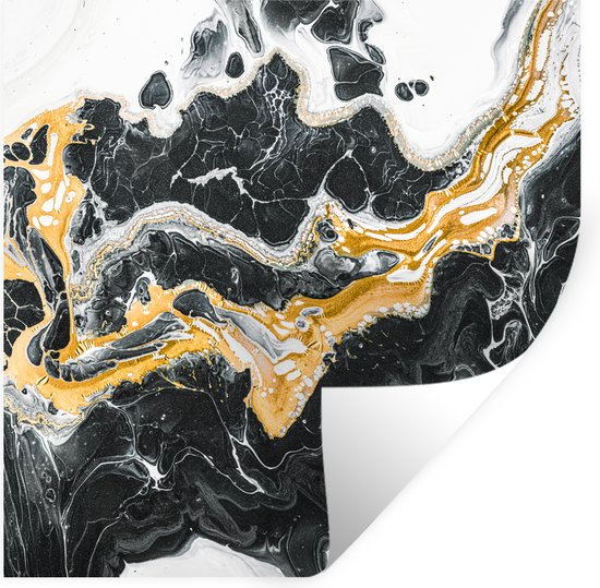 LACHEERY Zelfklevende Marmer Folie - 40 Cm X 700 Cm, Waterdicht, Voor Keukenblad, Meubels, Muren (Wit Goud Marmer)