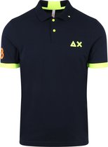 Sun68 - Polo Navy - Modern-fit - Heren Poloshirt Maat L