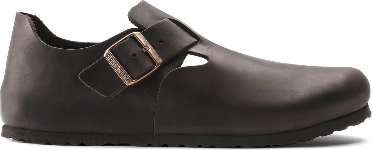 Birkensock London Instappers Habana Narrow-fit Nubuck Bruin