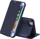 Dux Ducis - Telefoonhoesje geschikt voor iPhone SE 2022 - Skin X Case - Blauw