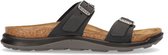 Birkenstock Sierra Dames Slippers Black Narrow-fit | Zwart | Nubuck | Maat 38 | 1018704