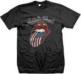 The Rolling Stones Heren Tshirt -M- Tour Of America '78 Zwart