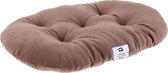 Ferplast hondenkussen relax 78 microfleece duif grijs - 78x50cm