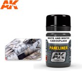 Paneliner For White And Winter Camouflage - 35ml - AK-Interactive - AK-2074