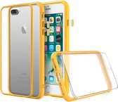 Rhinoshield MOD NX Telefoonhoesje geschikt voor Apple iPhone 8 Plus Shockproof Hardcase Hoesje - Transparant / Geel