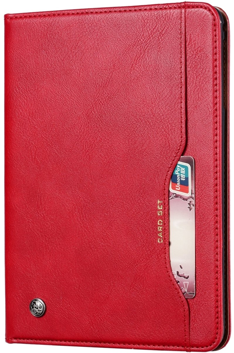 Mobigear Tablethoes geschikt voor Samsung Galaxy Tab A 10.1 (2019) Hoes | Mobigear Business Bookcase - Rood