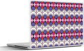 Laptop sticker - 15.6 inch - Retro - Druppel - Design - 36x27,5cm - Laptopstickers - Laptop skin - Cover