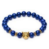 Zentana Balans Armband - Lapis Lazuli - Luipaard - Acceptatie