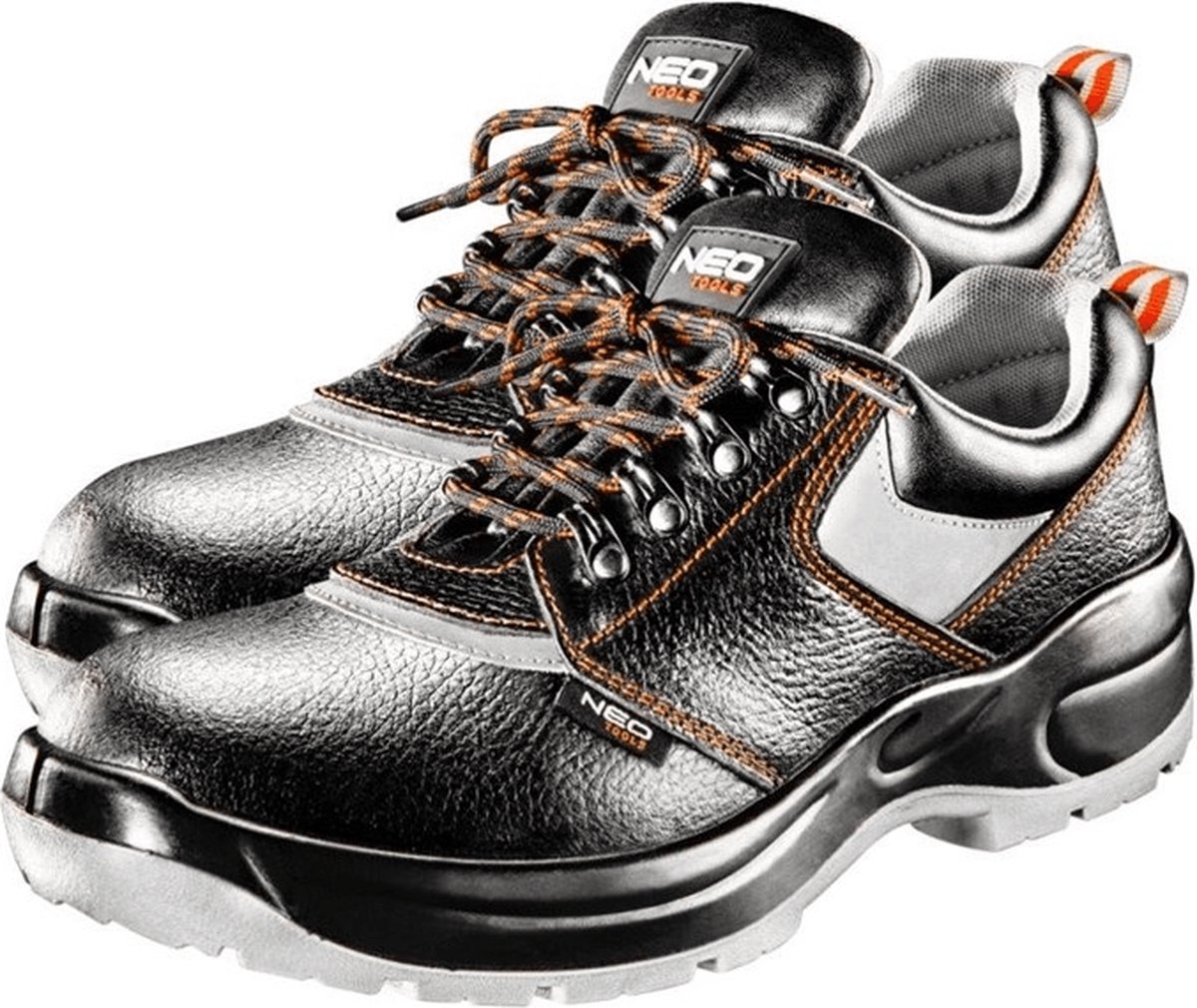 NEO P-Serie - Leren Werkschoenen - Maat 44 - Antislip - Metaal Versterkt