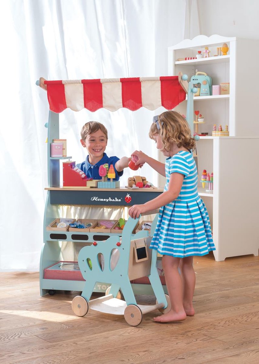 Le Toy Van - Eetkaffee en winkeltje Honeybake - Houten kinderkeuken — afbeelding 20
