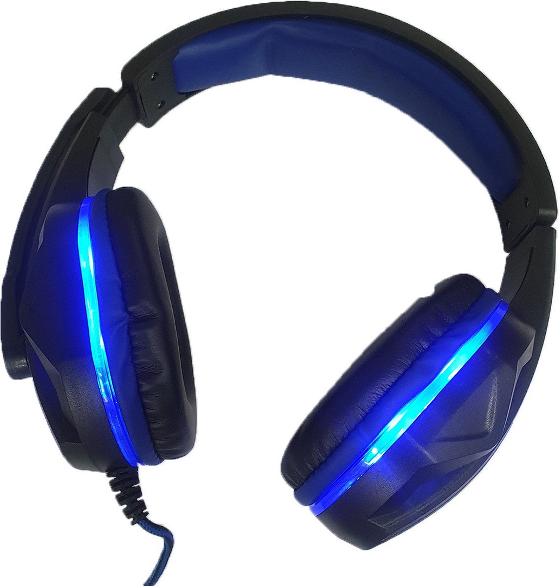 EISENZ EZ-202 Gaming headset met microfoon met RGB Led | hoofdtelefoon met kabel | Headset met led-verlichting | gaming headsets | gaming headset pc | headset met microfoon voor laptop