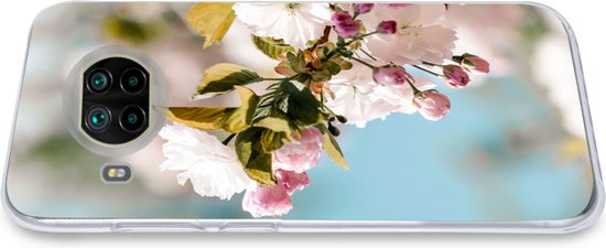 Telefoonhoesje Geschikt voor Xiaomi Mi 10T Lite 5G hoesje - Bloemen - Bloesem - Lente - Siliconen Telefoonhoesje Telefoonhoesje