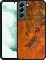 Galaxy S22+ Hardcase hoesje roestig metaal - Designed by Cazy