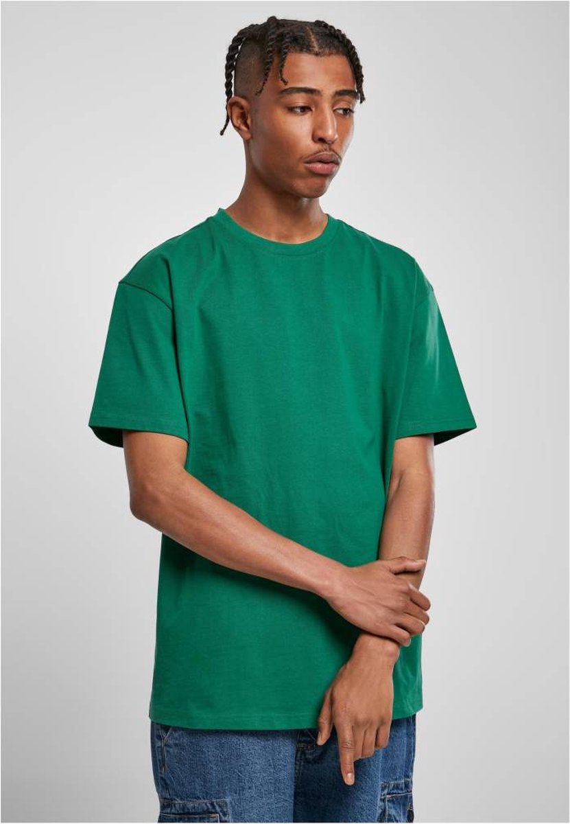 Urban Classics Heavy Oversized Heren T-shirt 3XL Groen