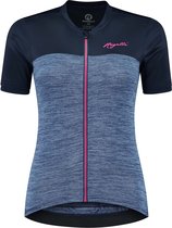 Rogelli Melange - Fietsshirt Korte Mouwen - Dames - Maat XL - Paars, Roze