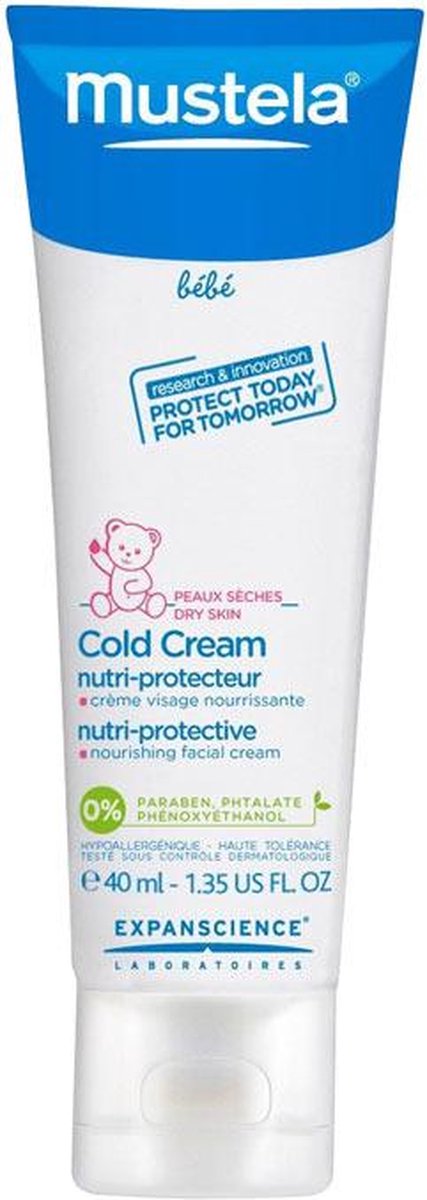 Goedkoopste Mustela Bebé-niño Crema Facial Nutritiva Al Cold Cream 40 Ml