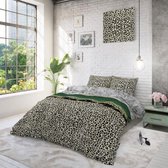 Sleeptime Trendy Marble - Dekbedovertrekset - Lits-Jumeaux - 240x200/220 + 2 kussenslopen 60x70 - Groen