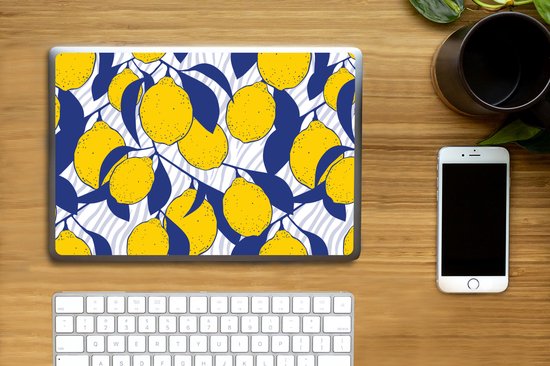 Sticker ordinateur portable - 10,1 pouces - Citroen - Zebra - Fruit - Motifs