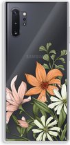 Case Company® - Samsung Galaxy Note 10 Plus hoesje - Floral bouquet - Soft Cover Telefoonhoesje - Bescherming aan alle Kanten en Schermrand