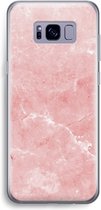 Case Company® - Samsung Galaxy S8 Plus hoesje - Roze marmer - Soft Cover Telefoonhoesje - Bescherming aan alle Kanten en Schermrand