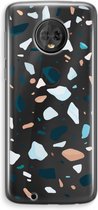 Case Company® - Motorola Moto G6 hoesje - Terrazzo N°13 - Soft Cover Telefoonhoesje - Bescherming aan alle Kanten en Schermrand