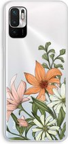 Case Company® - Xiaomi Redmi Note 10 5G hoesje - Floral bouquet - Soft Cover Telefoonhoesje - Bescherming aan alle Kanten en Schermrand