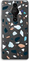 Case Company® - Sony Xperia Pro-I hoesje - Terrazzo N°13 - Soft Cover Telefoonhoesje - Bescherming aan alle Kanten en Schermrand