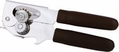 blikopener Comfort Grip 17,5 x 5,5 cm RVS zwart