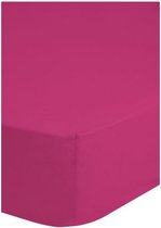 hoeslaken Jersey 140 x 200 cm katoen roze