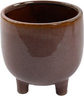 bloempot Robina 15 x 15 cm keramiek paars