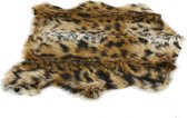 vloerkleed Animal 40 x 35 cm textiel bruin