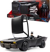 DC Comics Batman Batmobile avec figurine Batman de 30 cm, Pièce à collectionner du film Batman, Jouet pour garçons et filles à partir de 4 ans