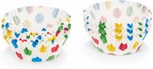 cupcakevormen Cirkels 3 cm papier wit 200 stuks