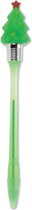 balpen Kerst led junior 20 cm groen