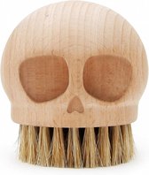 borstel Skull 5,5 cm hout naturel