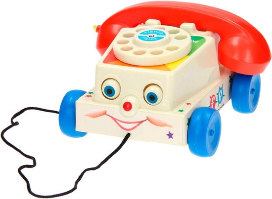 Fisher-Price Classics Kwebbeltelefoon - Telefoon met trektouw - Retro  speelgoed –... | bol.com