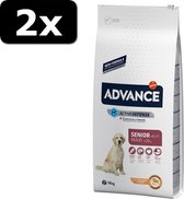 2x ADVANCE MAXI SENIOR 14KG