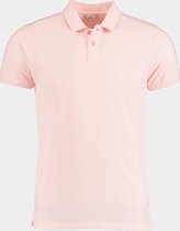 Dstrezzed - Pique Polo Bowie Roze - Modern-fit - Heren Poloshirt Maat L