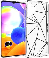 iMoshion Design voor de Samsung Galaxy A32 (5G) hoesje - Grafisch - Lijn