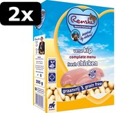 2x RENSKE VERS KIP GRAANVRIJ 10X395GR