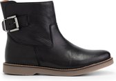 Travelin' Louargat Dames Leren Enkellaarsjes - Boots vrouwen - Zwart Leer