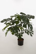 Kunstplant Giant split - topkwaliteit decoratie - Groen - zijden plant - 85 cm hoog