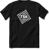 TSK Studio Shirt |Wit | T-Shirt Heren / Dames | Original & vintage | Sport Shirt Cadeau | Maat XL