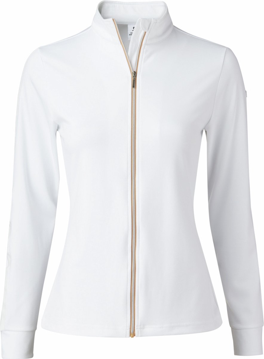 Daily Sports Anna LS Full Zip White