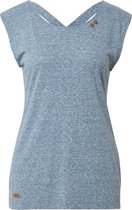 Ragwear shirt sofia Blauw Gemêleerd-L