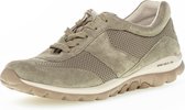 Gabor rollingsoft sensitive 86.966.34 - dames rollende wandelsneaker - groen - maat 39 (EU) 6 (UK)